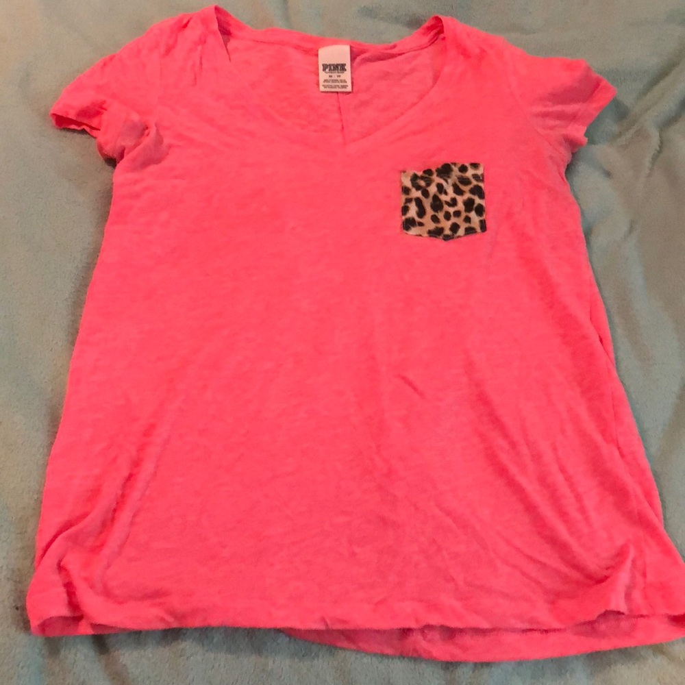 PINK vneck